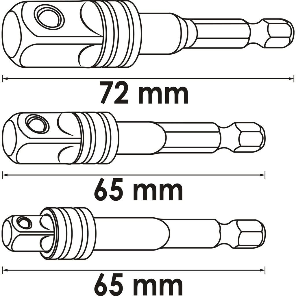 Socket adapter set V7603/3, VIGOR (2)