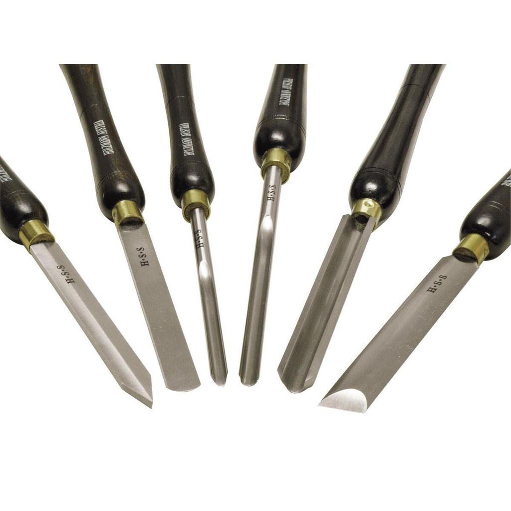 quality chisel set 6pcs / HSS (H6TLG, HO (2)