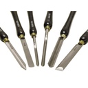 quality chisel set 6pcs / HSS (H6TLG, HO (2)
