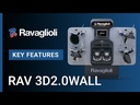 3D suvedimo stendas, RAV3D2.0WALL.3S, RAVAGLIOLI 