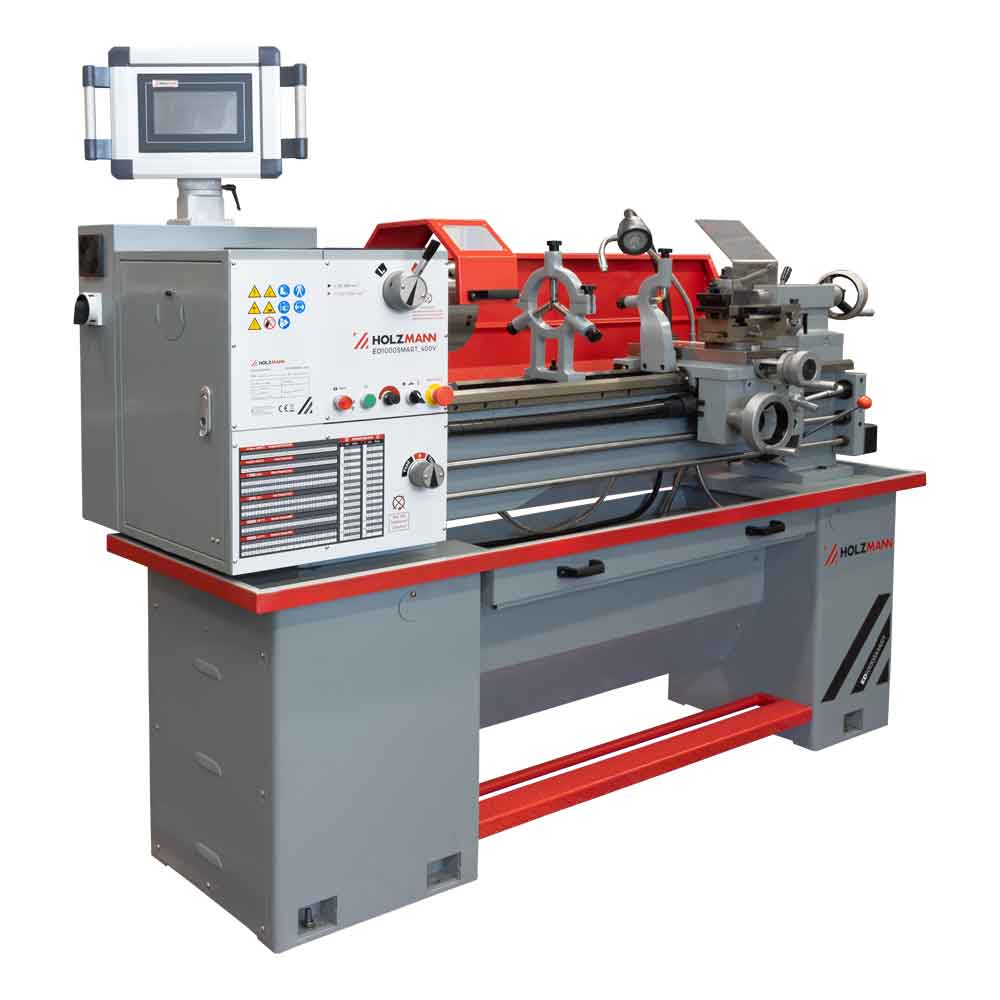 metal lathe (ED1000SMART_400V, HOLZMANN) (2)