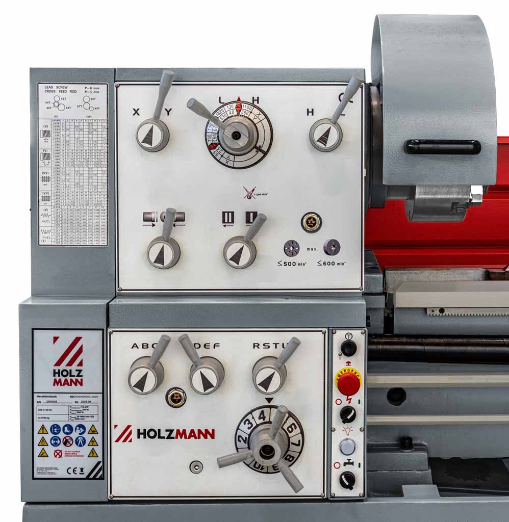 metal lathe (ED2000IND105D_400V, HOLZMAN (4)