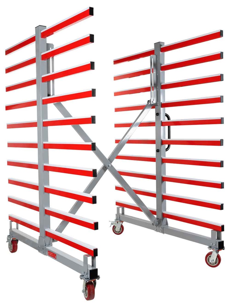 double side mobile extendable trolley (T (2)