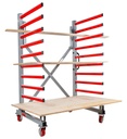 mobile extendable trolley (TAW76, HOLZMA (3)