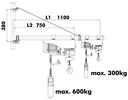 swivel arm for ESZ (SA3001100, HOLZMANN) (2)