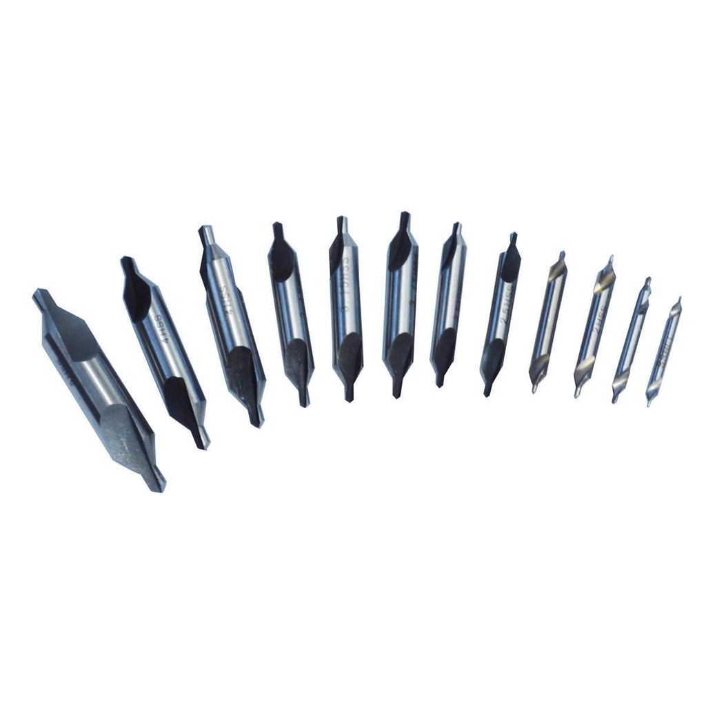 centre drill 12 pcs, 1-5mm, metric (ZBS1 (2)