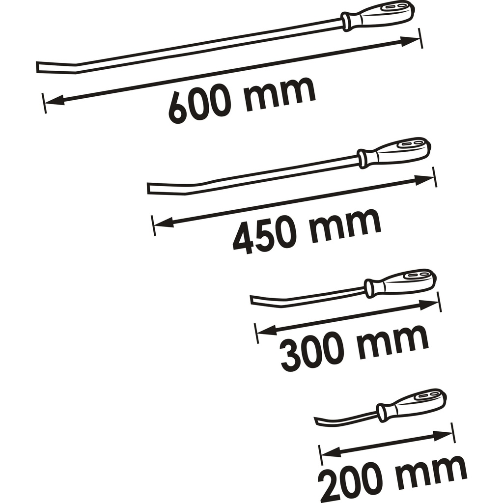 Pry bar set V1301, VIGOR (2)