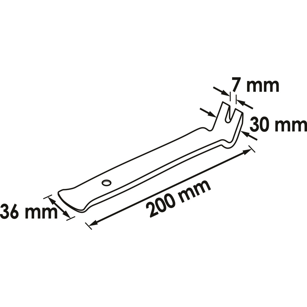 Release lever V1371-1, VIGOR (2)