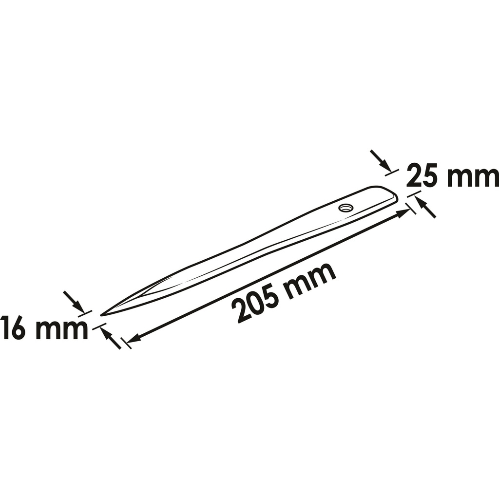 Release lever V1371-2, VIGOR (2)