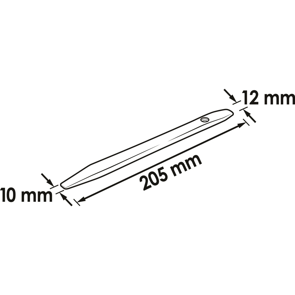 Release lever V1371-3, VIGOR (2)