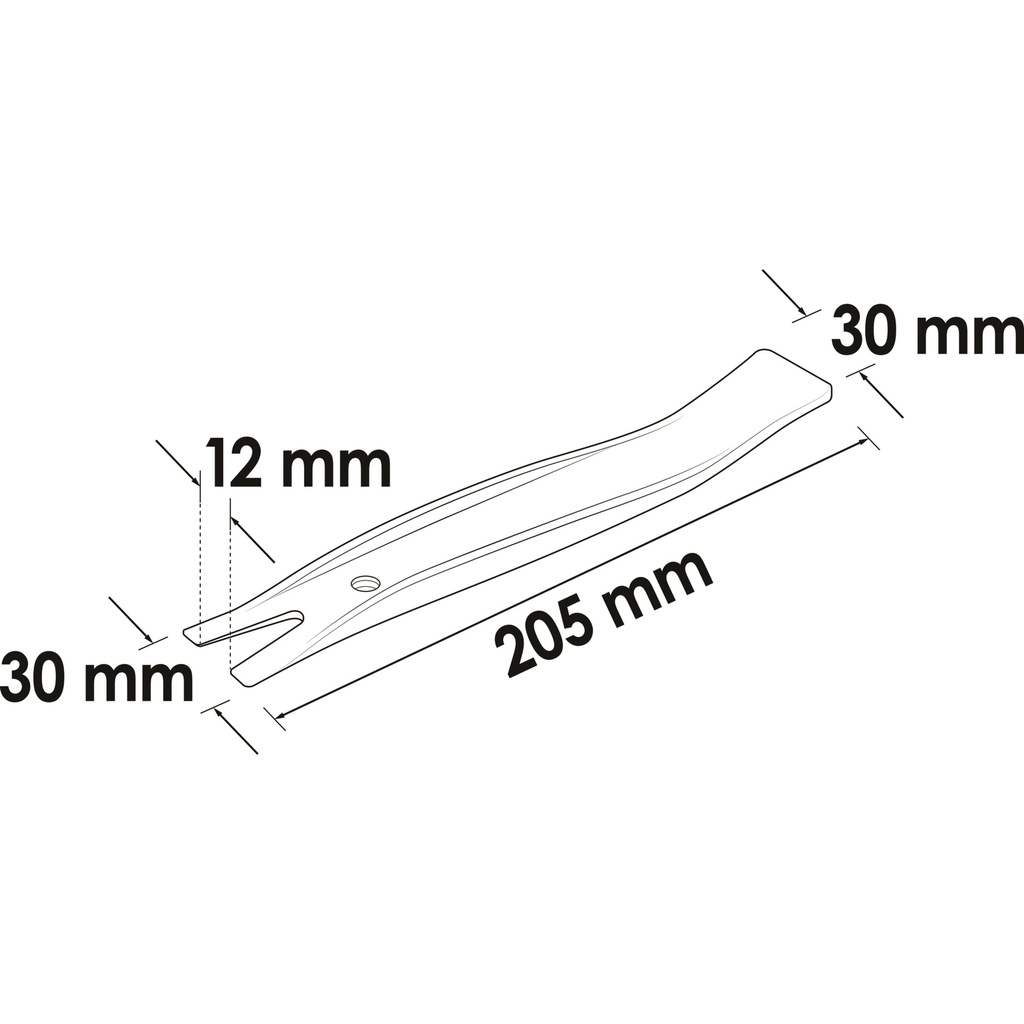 Release lever V1371-5, VIGOR (2)