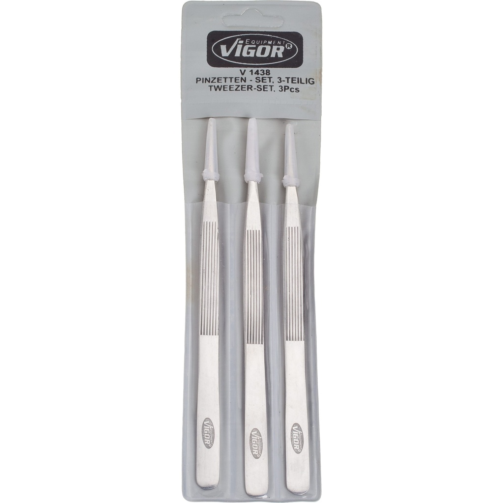 Tweezers set V1438, VIGOR (4)