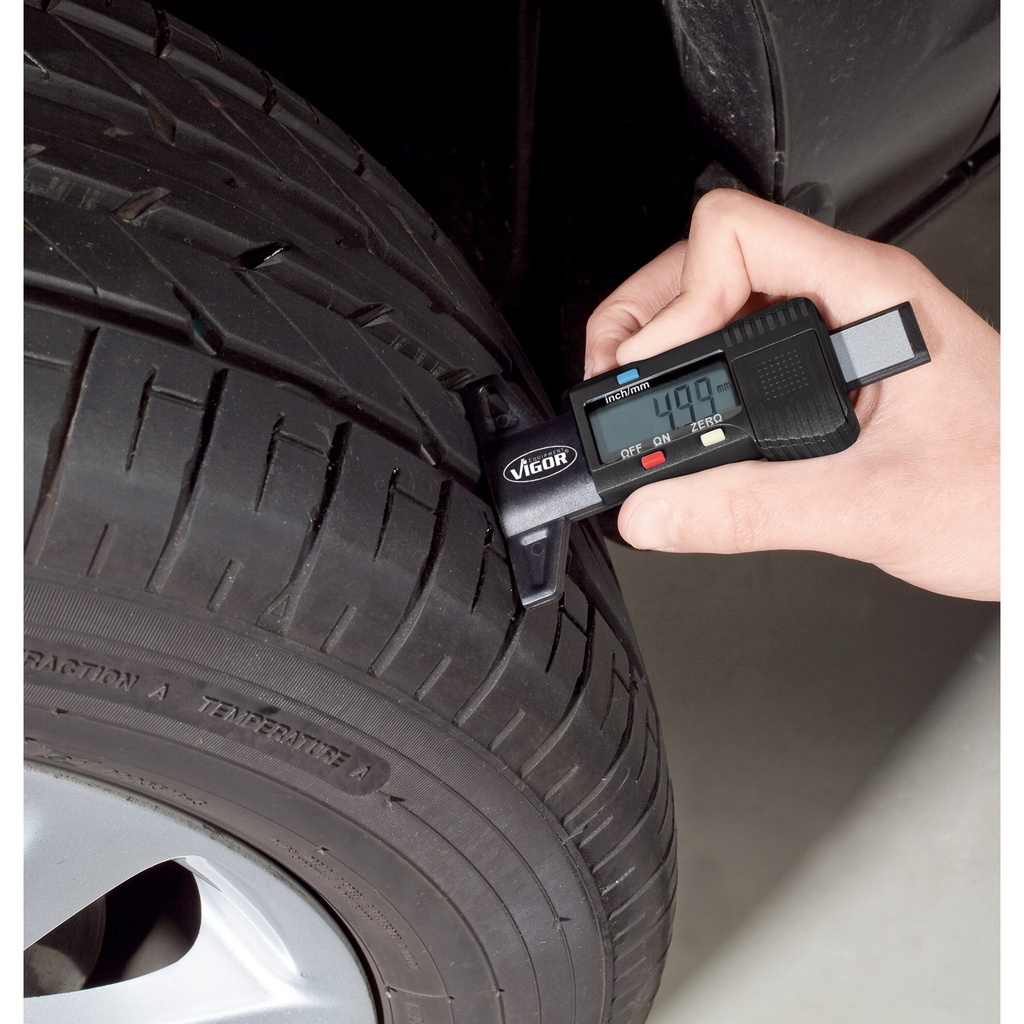 Tyre tread depth gauge V1584, VIGOR (3)