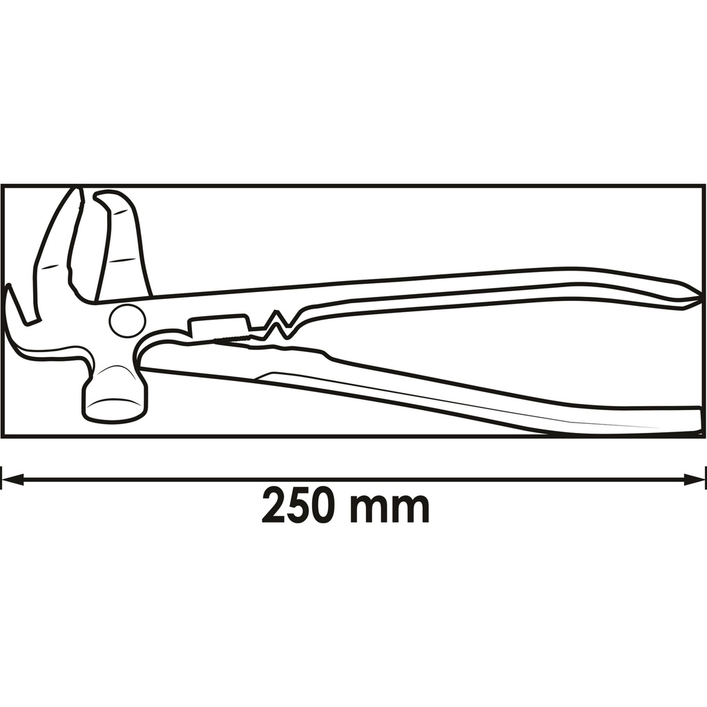 Balance weight pliers V1657, VIGOR (2)