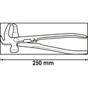 Balance weight pliers V1657, VIGOR (2)