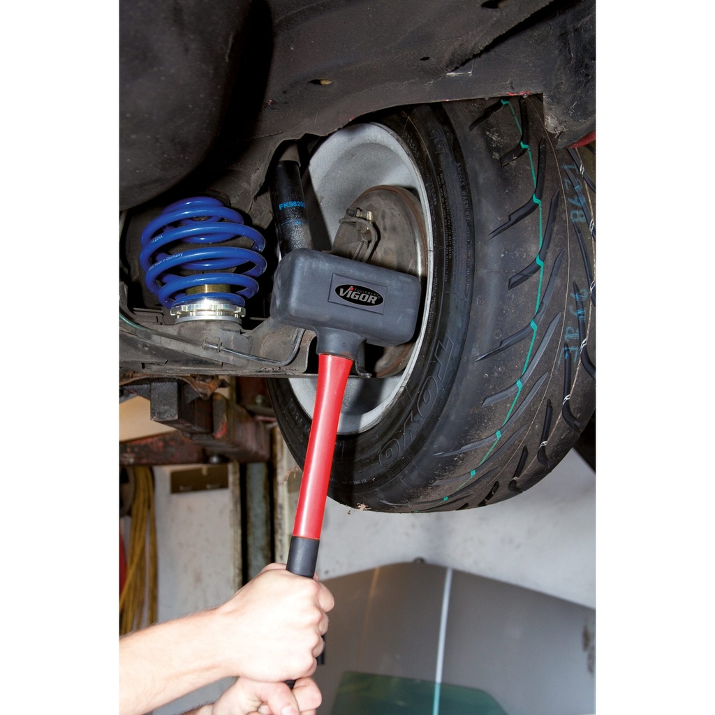Rubber hammer V2235, VIGOR (4)