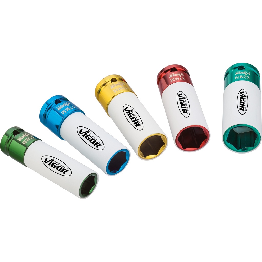 Impact socket set V2257, VIGOR (5)