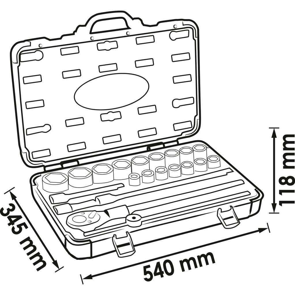 Socket set V2318N, VIGOR (2)