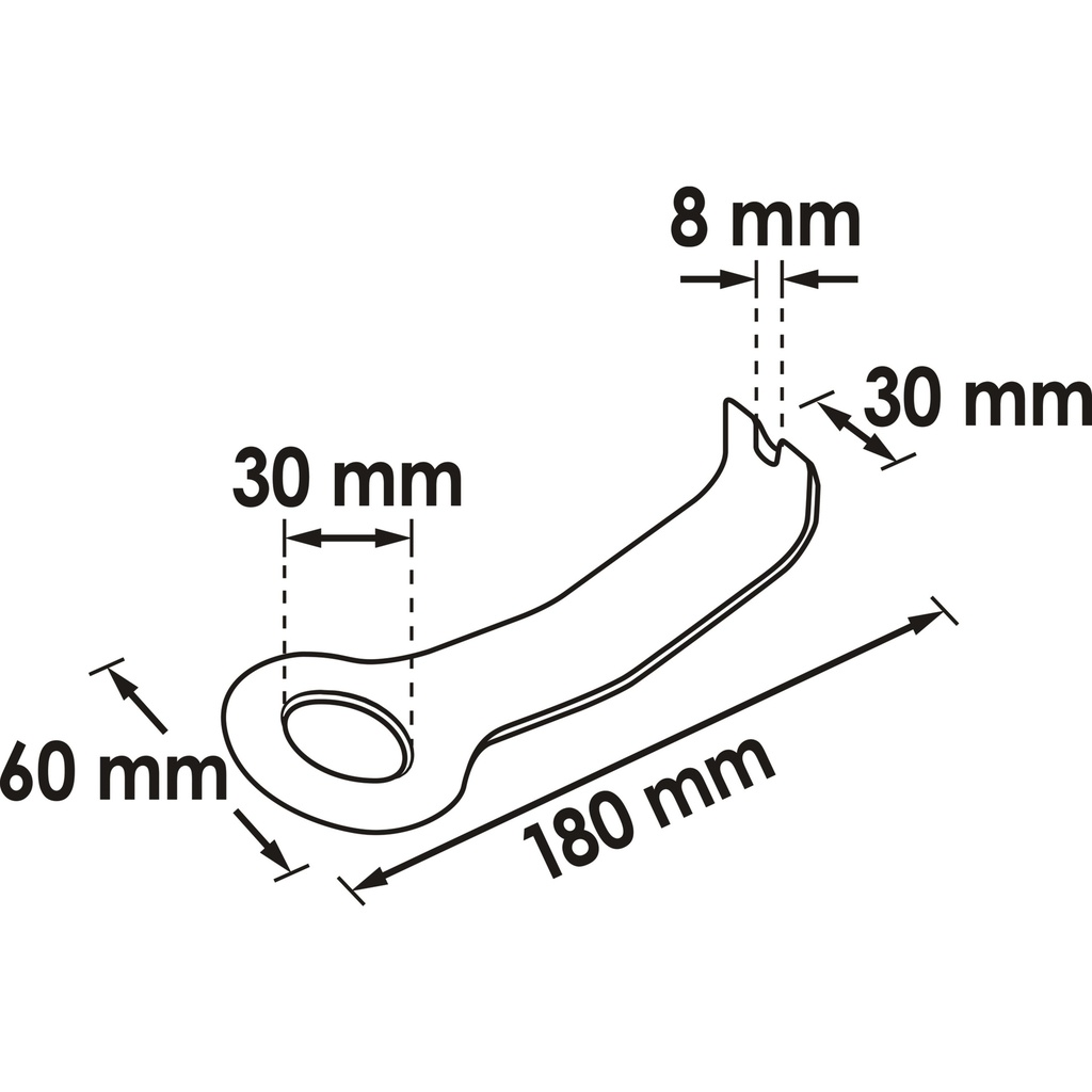 Release lever V2492, VIGOR (2)