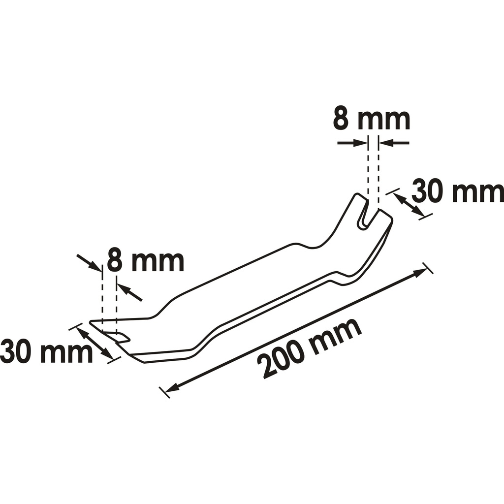 Release lever V2494, VIGOR (2)