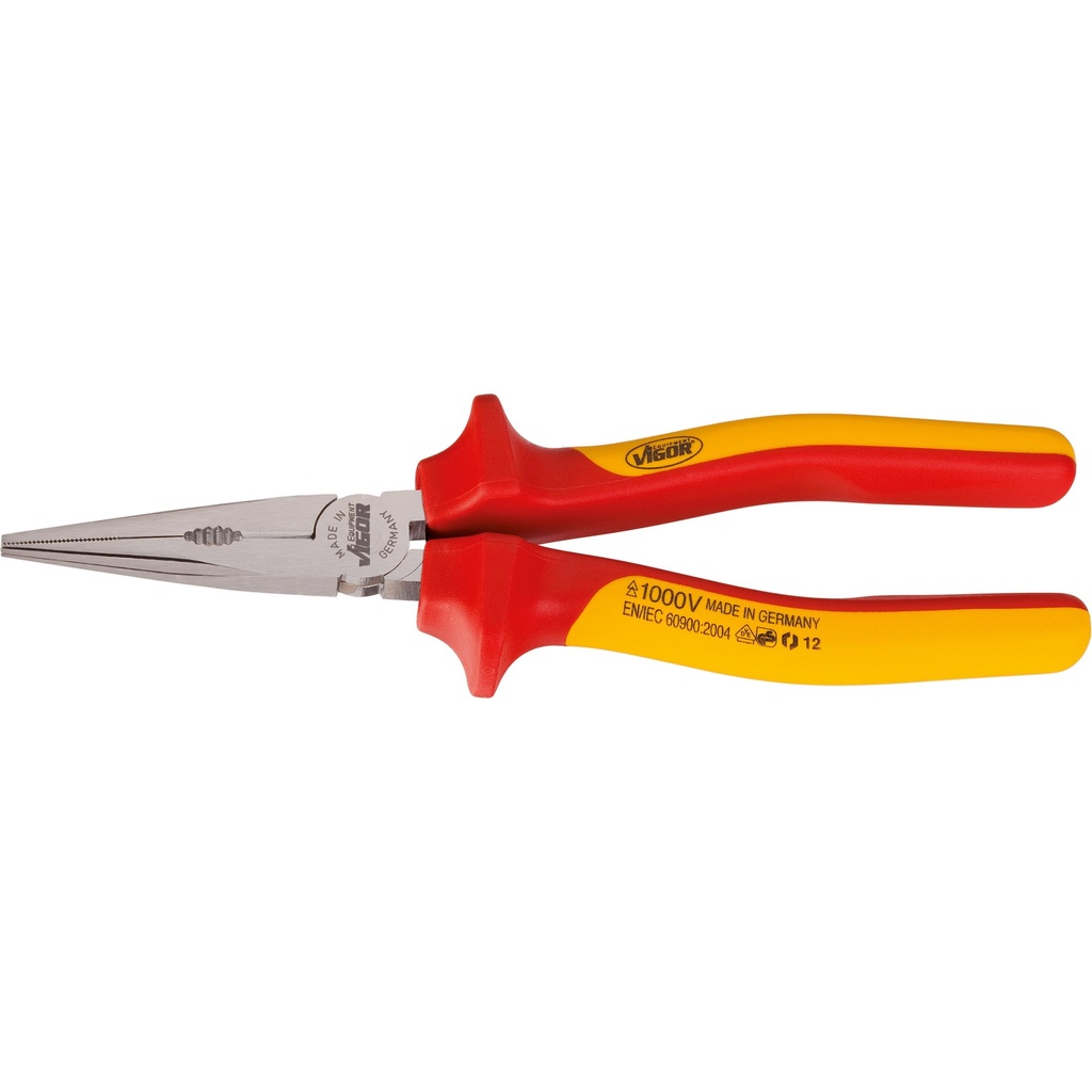 VDE snipe nose pliers V2630, VIGOR (3)