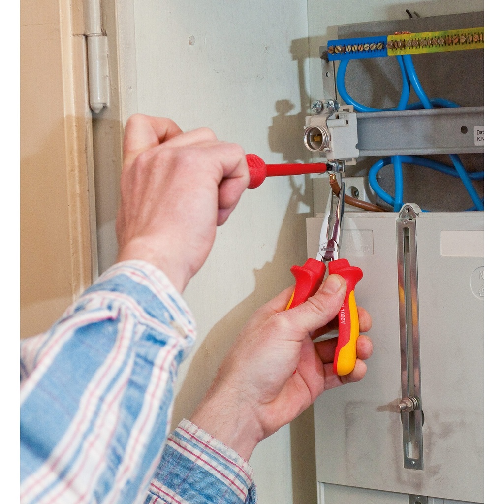 VDE snipe nose pliers V2630, VIGOR (4)