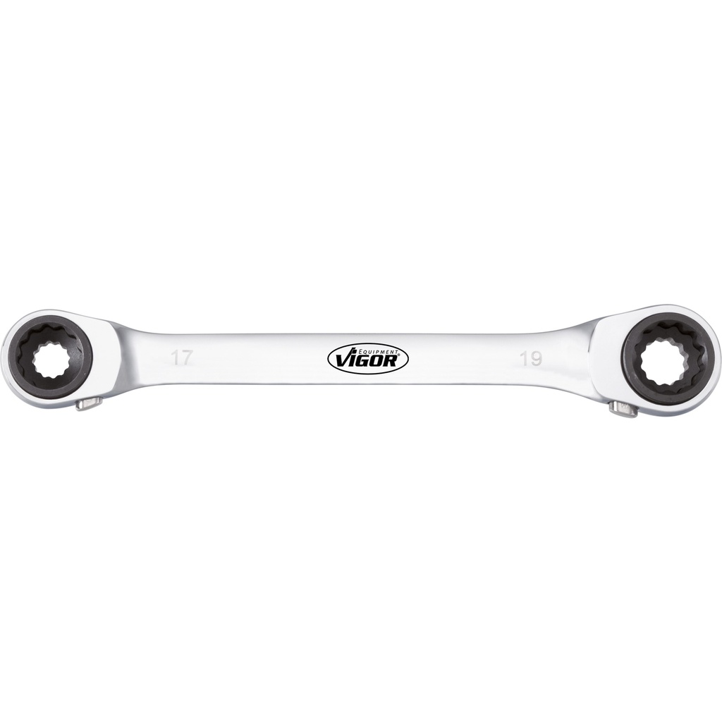 Double ratcheting box-end wrench V2705,  (5)