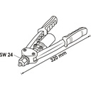 Blind rivet pliers V2788, VIGOR (2)