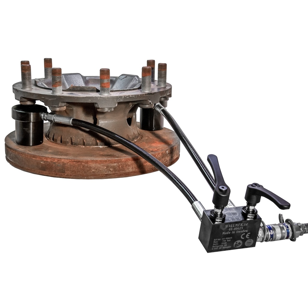Brake disc removal ∙ floating ∙ Volvo ∙  (4)