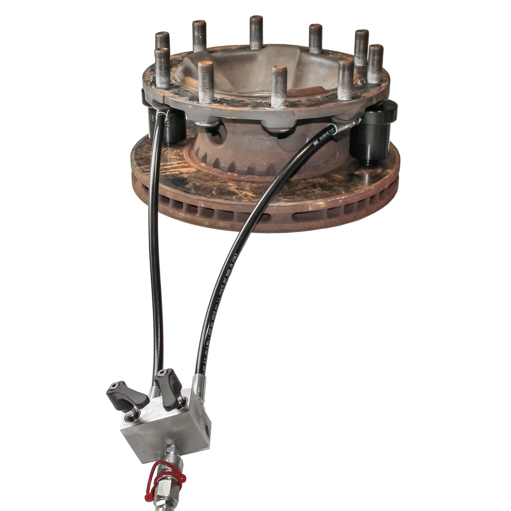 Brake disc removal ∙ floating ∙ Volvo ∙  (5)