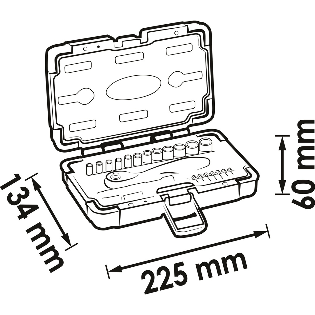Socket set V3734N, VIGOR (2)