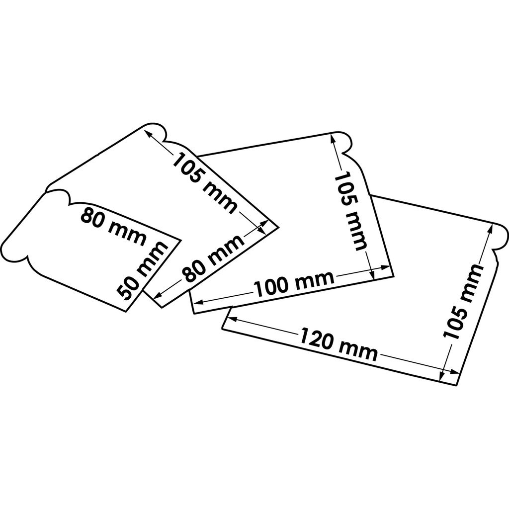 Set of Japan spatulas ∙ plastic V4278, V (2)