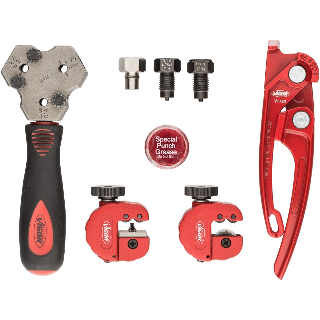 Tube flaring tool set V5513, VIGOR (3)