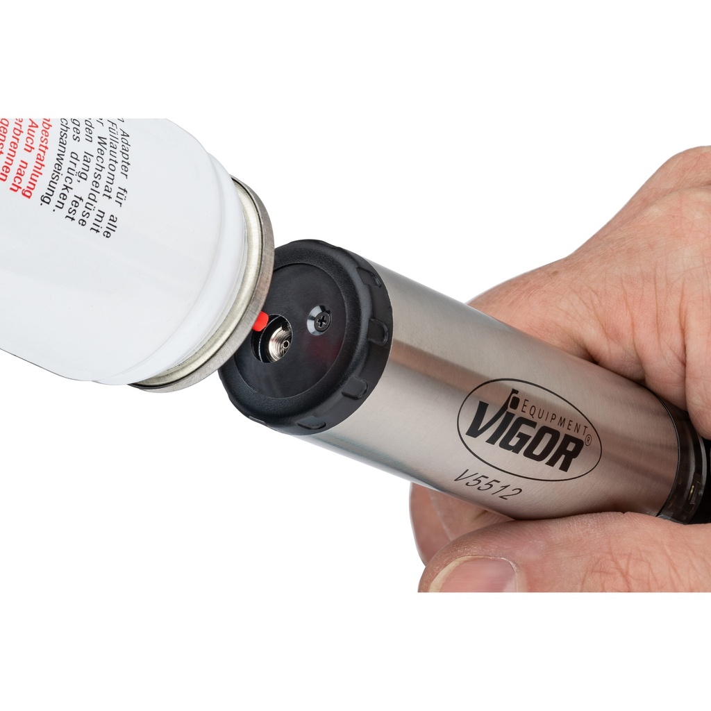 Gas soldering iron set V5512, VIGOR (5)