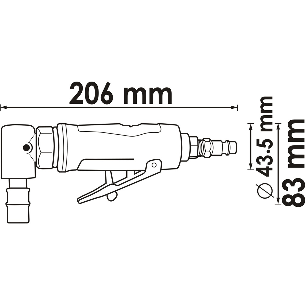 Die grinder ∙ angled V5673, VIGOR (2)