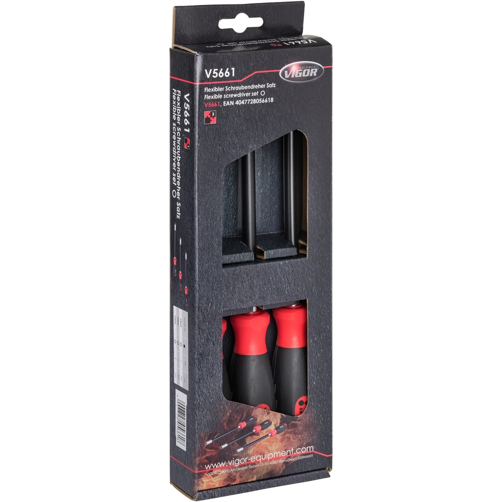 Screwdriver set ∙ flexible V5661, VIGOR (5)
