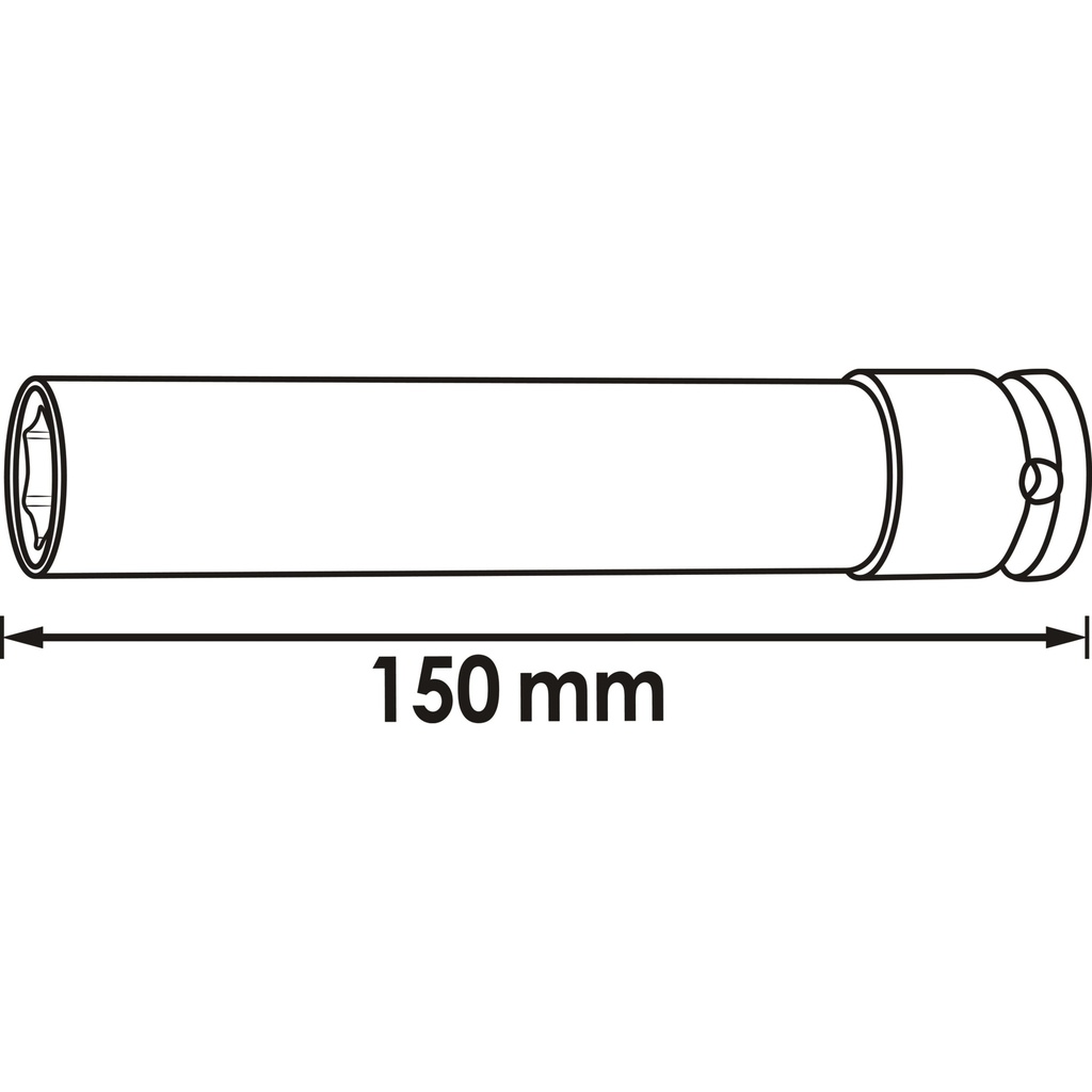Impact socket ∙ long V5930, VIGOR (2)