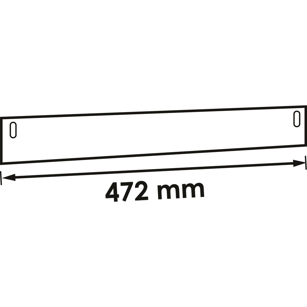 Base panel ∙ for lower cabinets V6000-01 (2)