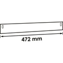 Base panel ∙ for lower cabinets V6000-01 (2)