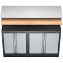 Worktop ∙ stainless steel V6000-01541-X, (4)