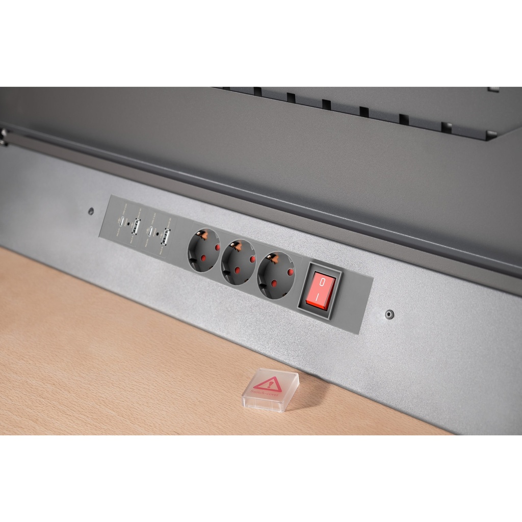 Perforated tool panel plate ∙ with power (5)