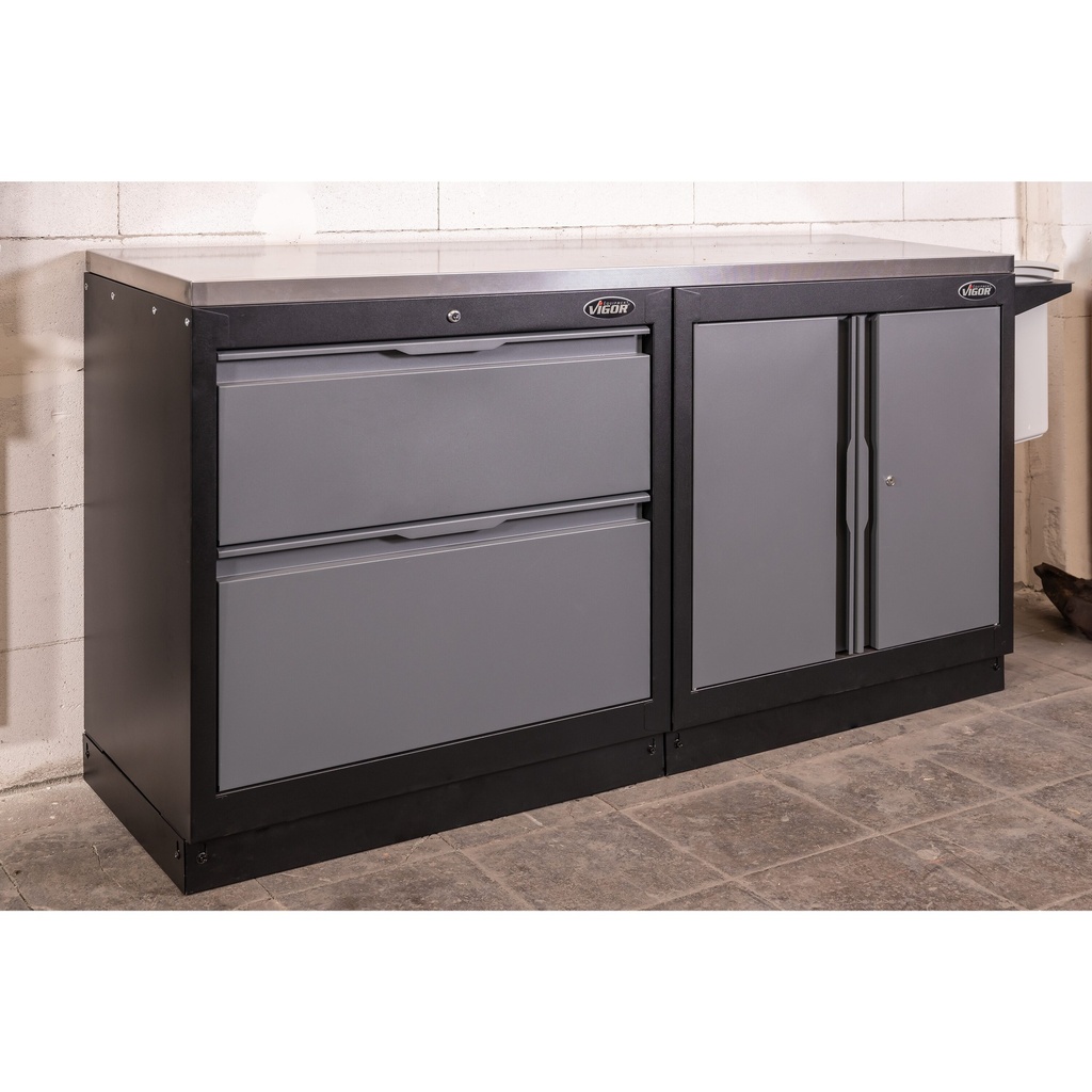 Drawer lower cabinet ∙ 2 drawers V6000-0 (6)