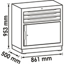 Drawer lower cabinet ∙ 3 drawers V6000-0 (2)