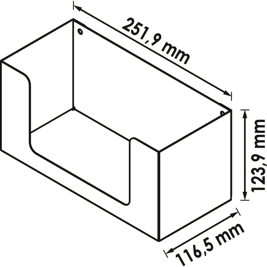 Glove box holder V6000-060, VIGOR (2)
