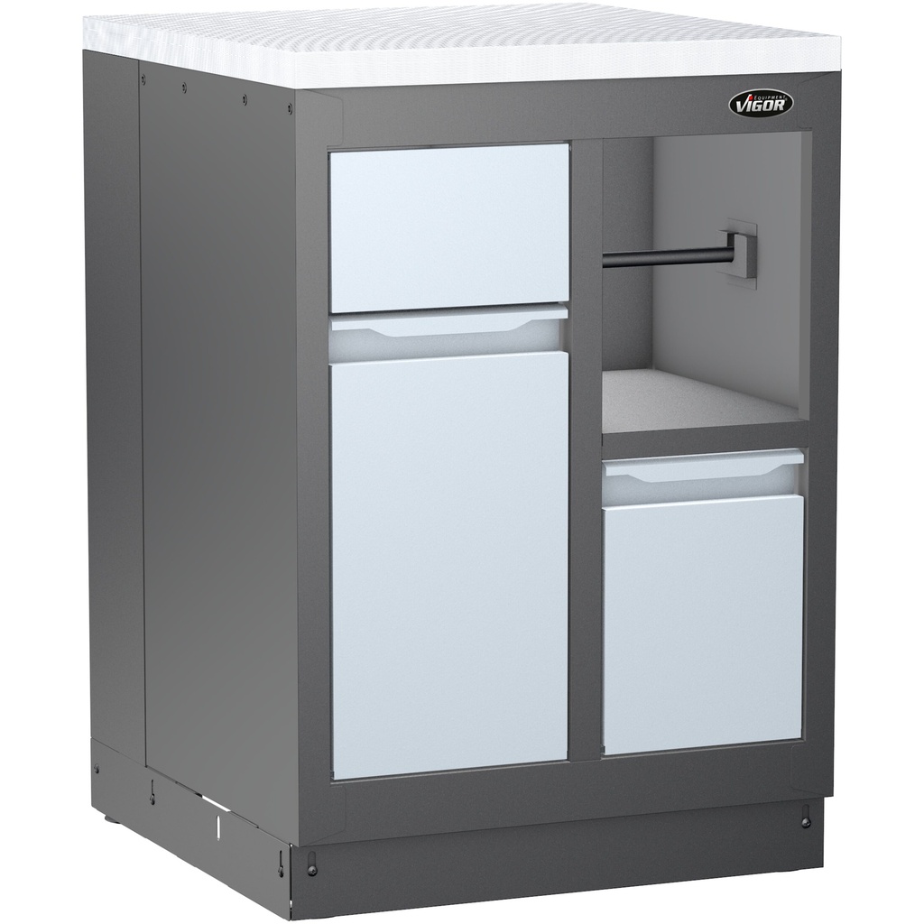 Worktop ∙ stainless steel V6000-0676-XD, (3)