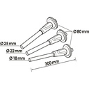 Drift pin set V6200-XXL, VIGOR (2)