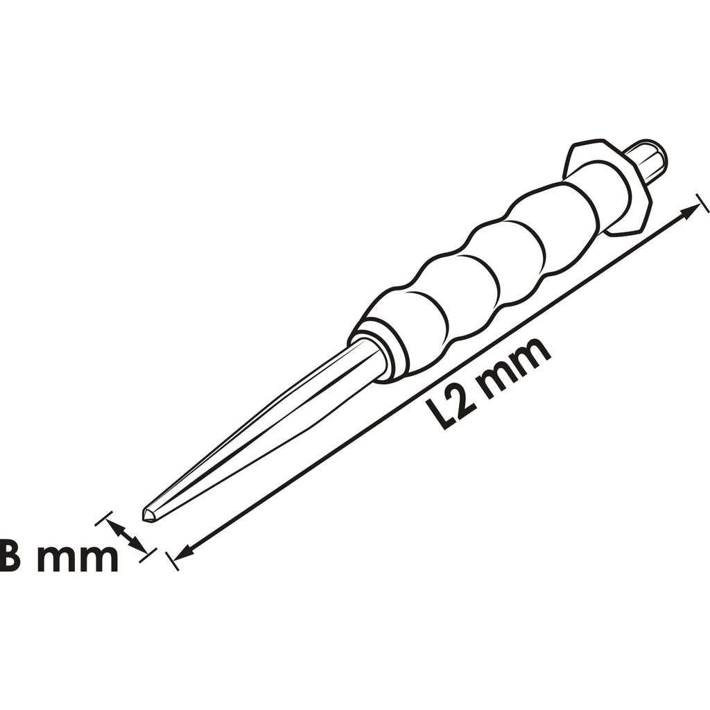 Centre punch V6210-4, VIGOR (2)