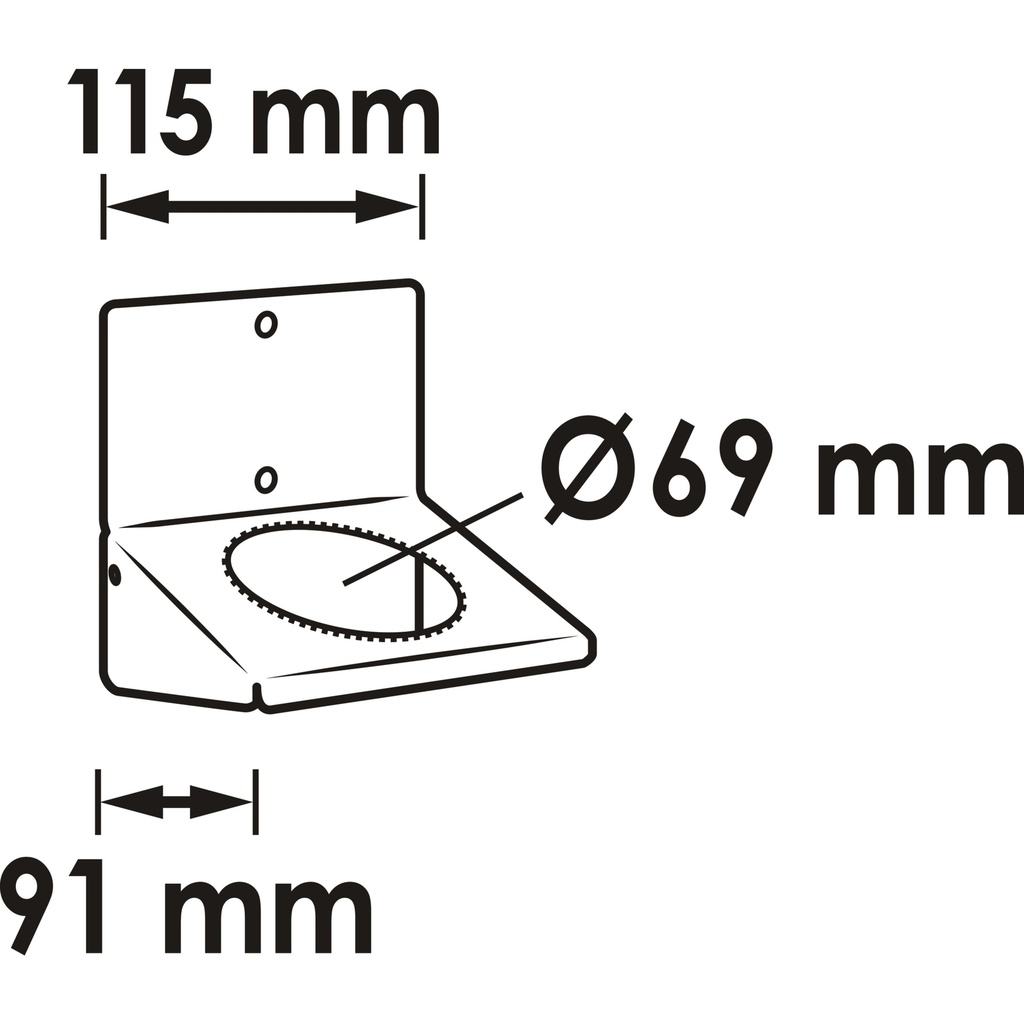 Impact wrench holder V6394, VIGOR (2)