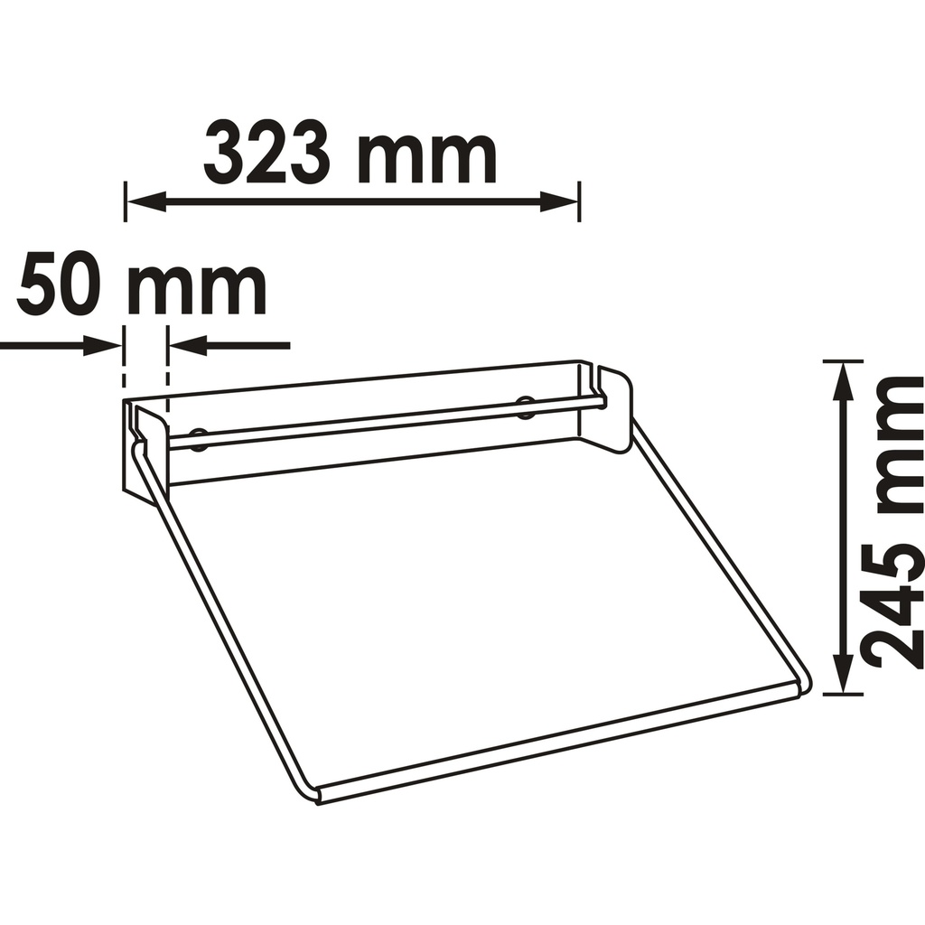 Holder for paper reel ∙ pivotable V6397, (2)