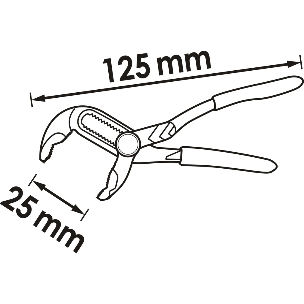 Universal pliers ∙ with push button V650 (2)